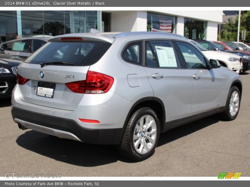 Glacier Silver Metallic / Black 2014 BMW X1 xDrive28i