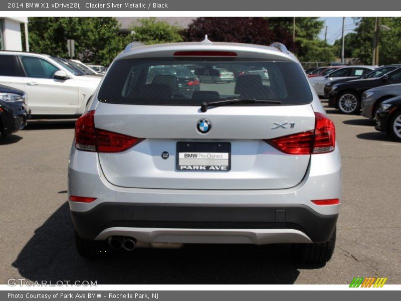 Glacier Silver Metallic / Black 2014 BMW X1 xDrive28i