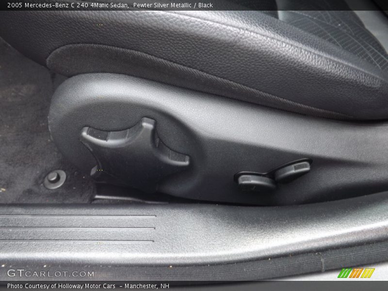 Pewter Silver Metallic / Black 2005 Mercedes-Benz C 240 4Matic Sedan