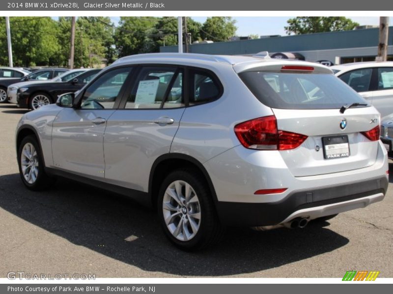 Glacier Silver Metallic / Black 2014 BMW X1 xDrive28i
