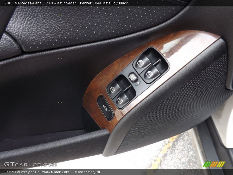Controls of 2005 C 240 4Matic Sedan