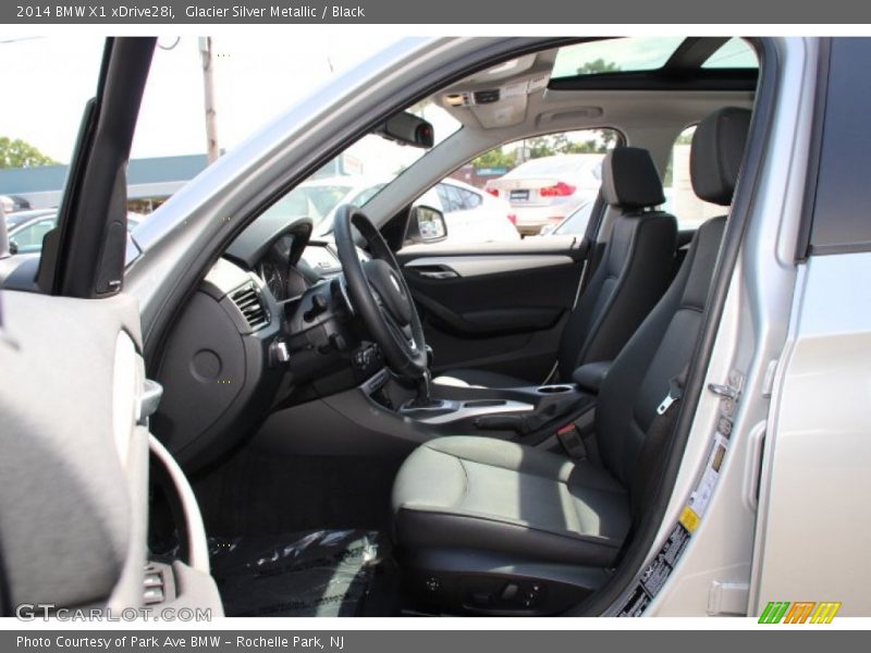 Glacier Silver Metallic / Black 2014 BMW X1 xDrive28i