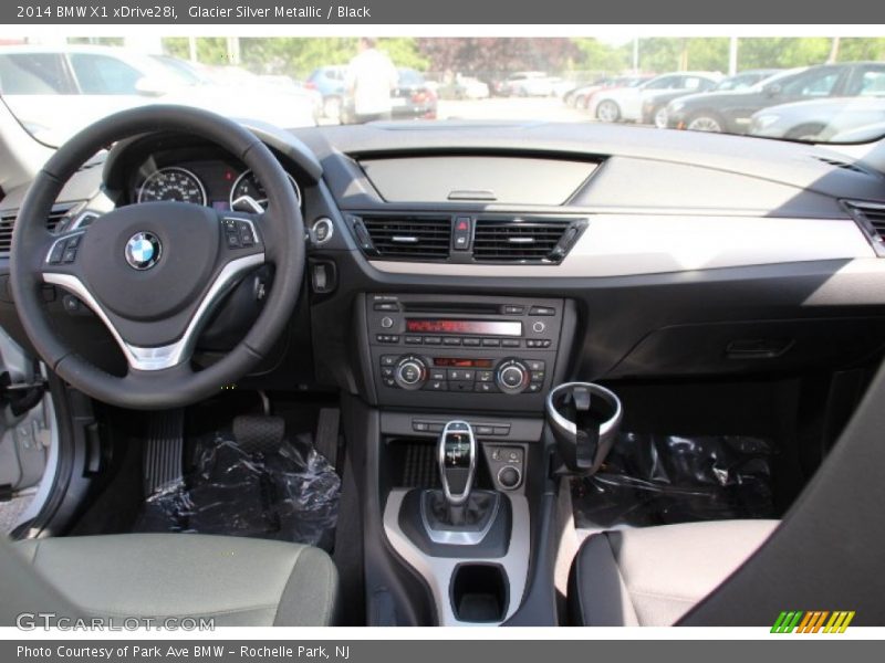 Glacier Silver Metallic / Black 2014 BMW X1 xDrive28i