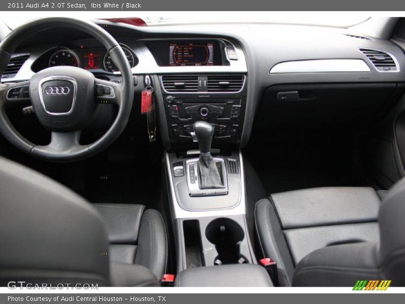 Ibis White / Black 2011 Audi A4 2.0T Sedan