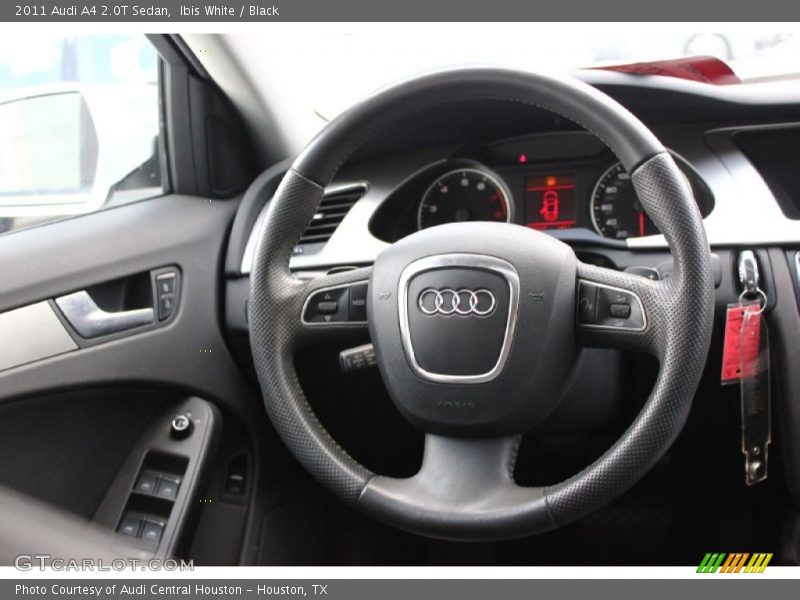 Ibis White / Black 2011 Audi A4 2.0T Sedan