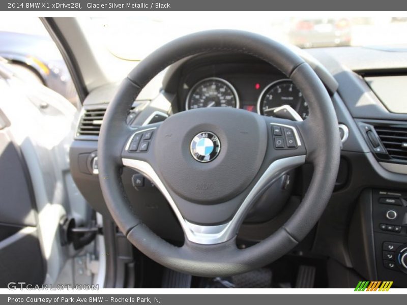 Glacier Silver Metallic / Black 2014 BMW X1 xDrive28i