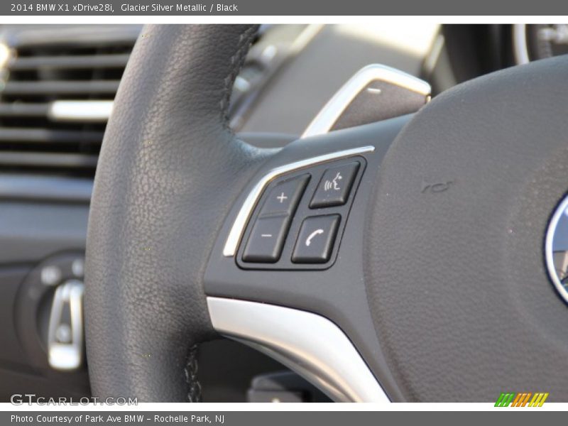Glacier Silver Metallic / Black 2014 BMW X1 xDrive28i