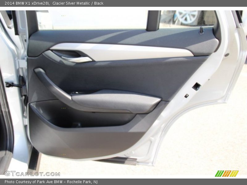 Glacier Silver Metallic / Black 2014 BMW X1 xDrive28i