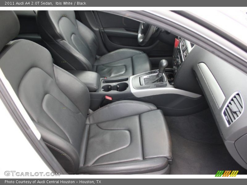 Ibis White / Black 2011 Audi A4 2.0T Sedan