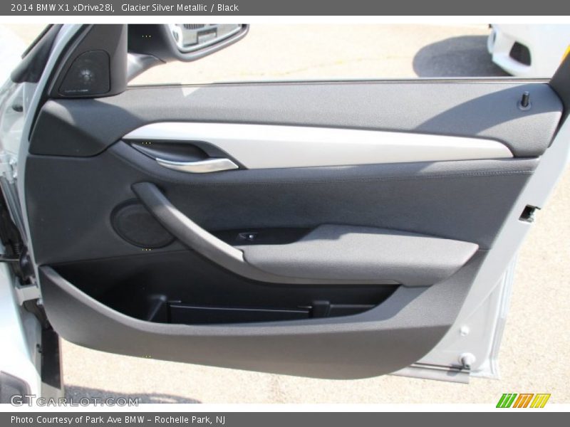 Glacier Silver Metallic / Black 2014 BMW X1 xDrive28i