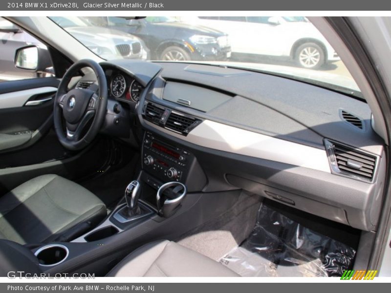 Glacier Silver Metallic / Black 2014 BMW X1 xDrive28i