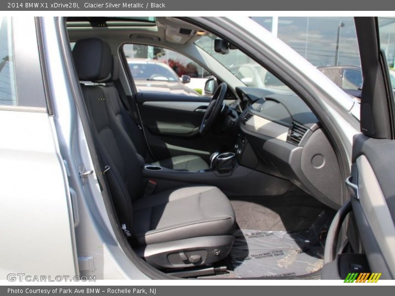 Glacier Silver Metallic / Black 2014 BMW X1 xDrive28i