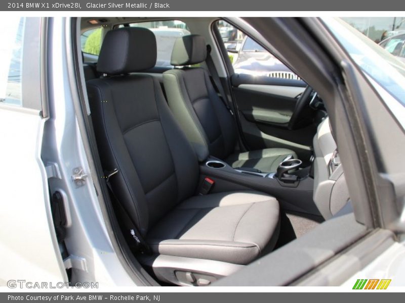 Glacier Silver Metallic / Black 2014 BMW X1 xDrive28i