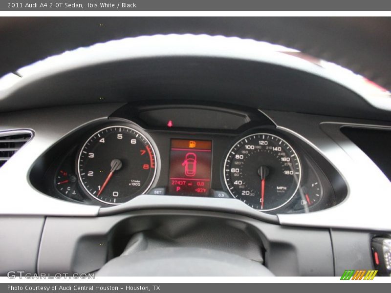 Ibis White / Black 2011 Audi A4 2.0T Sedan
