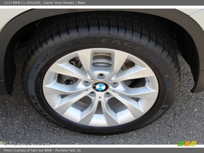 Glacier Silver Metallic / Black 2014 BMW X1 xDrive28i