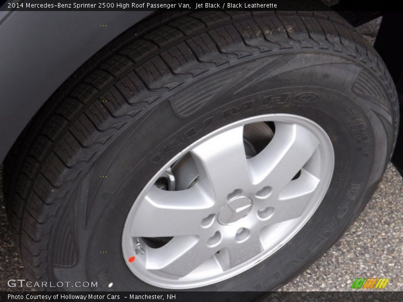 Jet Black / Black Leatherette 2014 Mercedes-Benz Sprinter 2500 High Roof Passenger Van