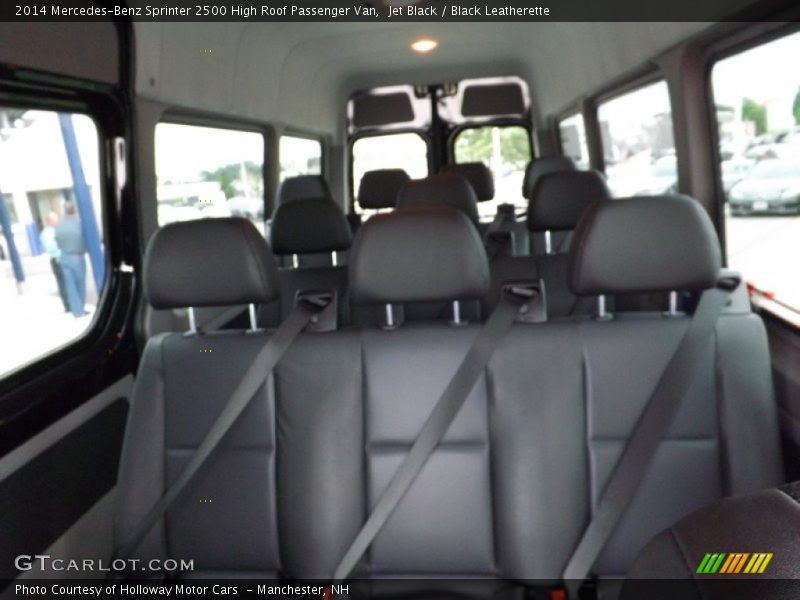 Jet Black / Black Leatherette 2014 Mercedes-Benz Sprinter 2500 High Roof Passenger Van