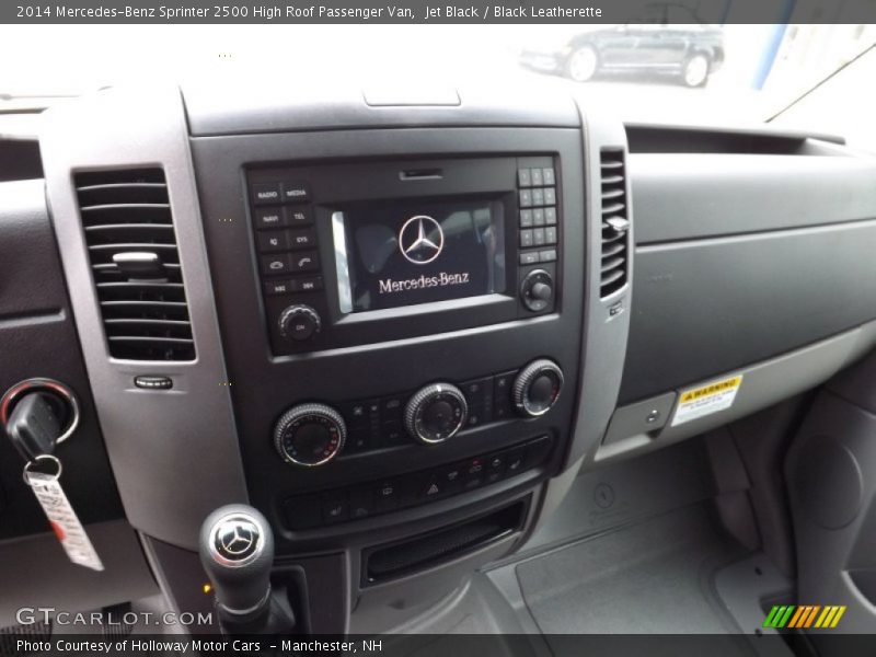 Jet Black / Black Leatherette 2014 Mercedes-Benz Sprinter 2500 High Roof Passenger Van