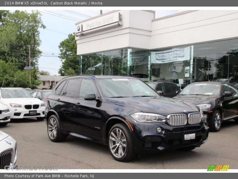 Carbon Black Metallic / Mocha 2014 BMW X5 xDrive50i
