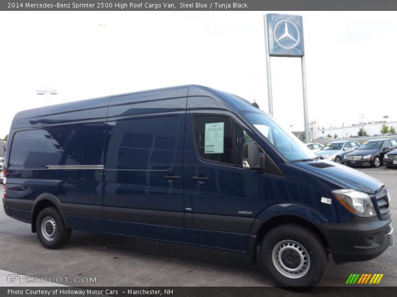 Steel Blue / Tunja Black 2014 Mercedes-Benz Sprinter 2500 High Roof Cargo Van