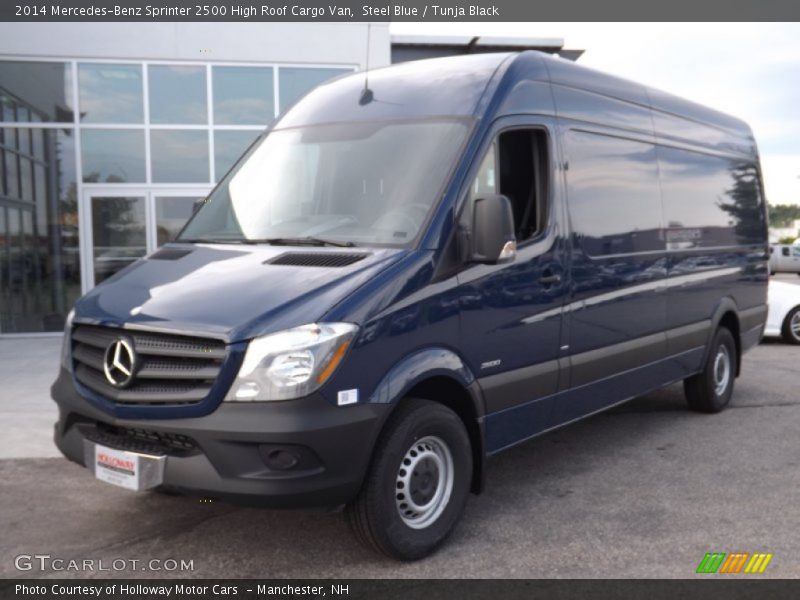 Steel Blue / Tunja Black 2014 Mercedes-Benz Sprinter 2500 High Roof Cargo Van