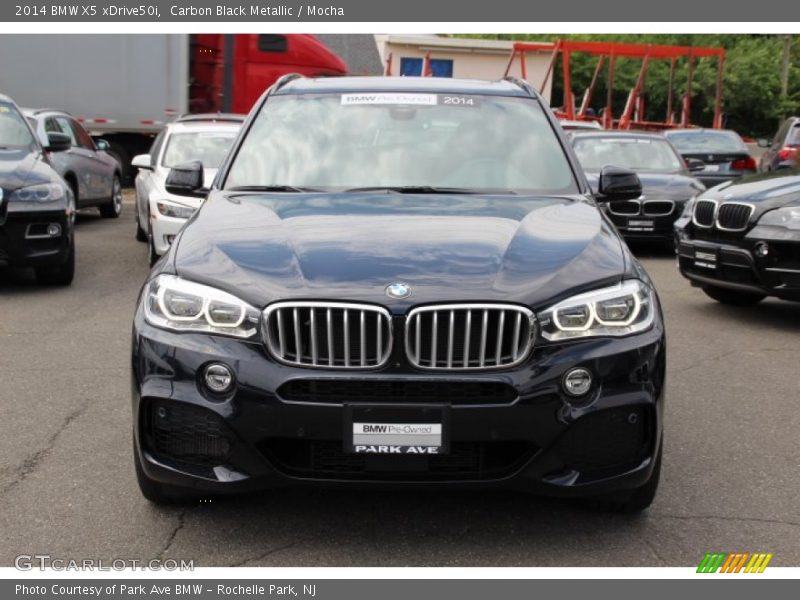 Carbon Black Metallic / Mocha 2014 BMW X5 xDrive50i