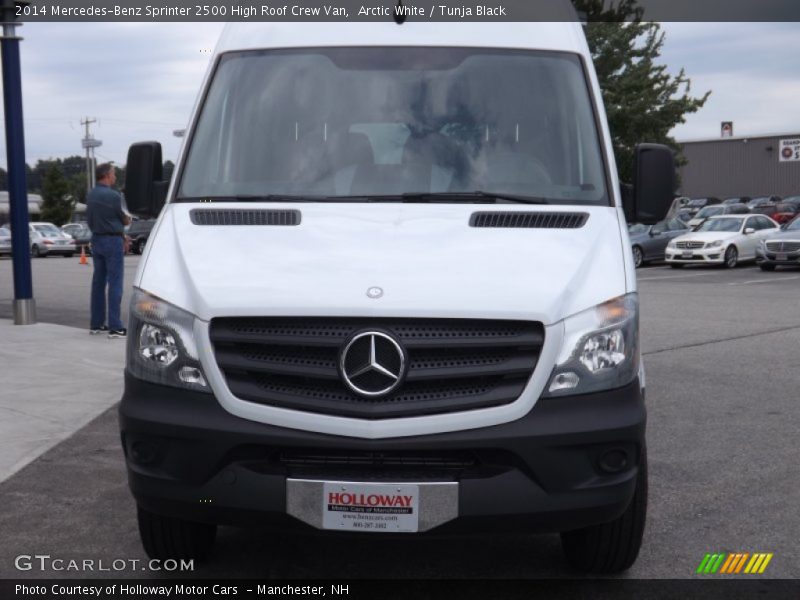 Arctic White / Tunja Black 2014 Mercedes-Benz Sprinter 2500 High Roof Crew Van