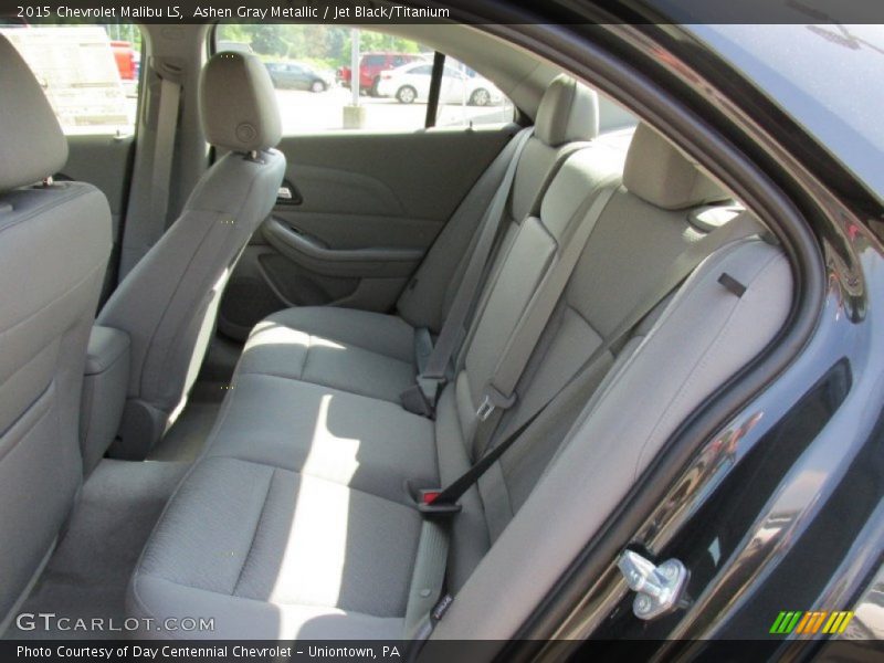 Ashen Gray Metallic / Jet Black/Titanium 2015 Chevrolet Malibu LS