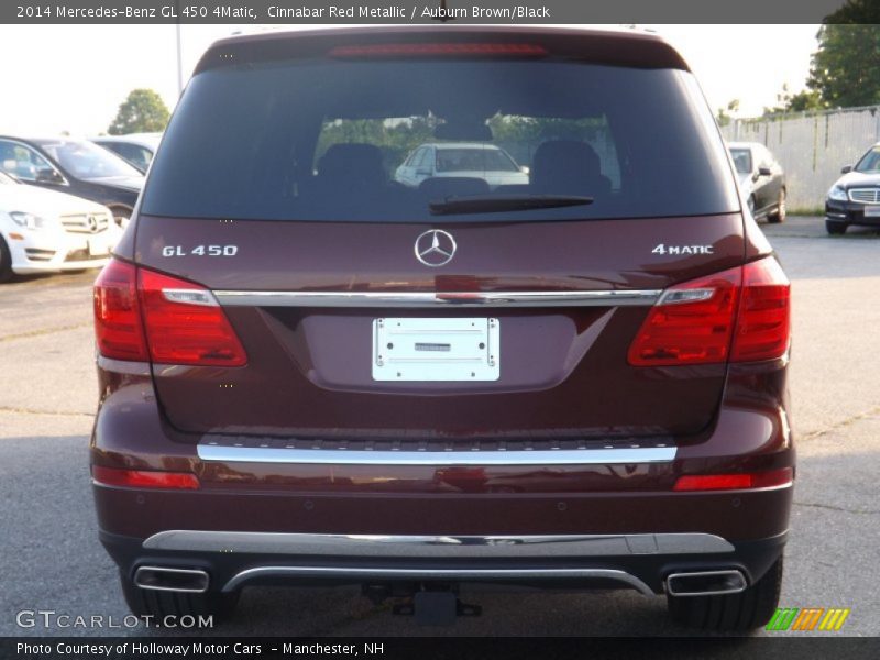 Cinnabar Red Metallic / Auburn Brown/Black 2014 Mercedes-Benz GL 450 4Matic
