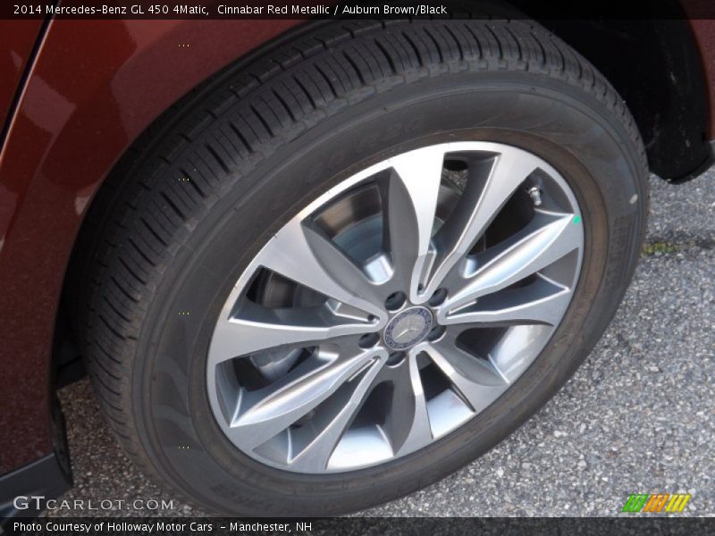 Cinnabar Red Metallic / Auburn Brown/Black 2014 Mercedes-Benz GL 450 4Matic