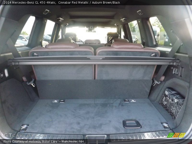 Cinnabar Red Metallic / Auburn Brown/Black 2014 Mercedes-Benz GL 450 4Matic