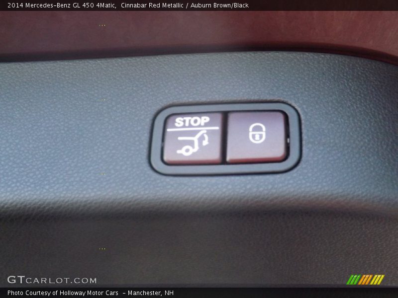Cinnabar Red Metallic / Auburn Brown/Black 2014 Mercedes-Benz GL 450 4Matic