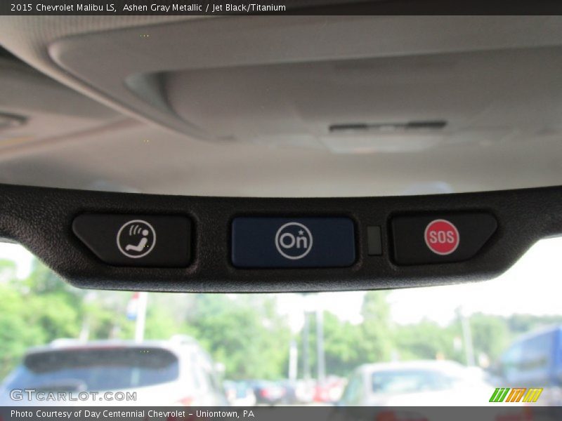 Ashen Gray Metallic / Jet Black/Titanium 2015 Chevrolet Malibu LS