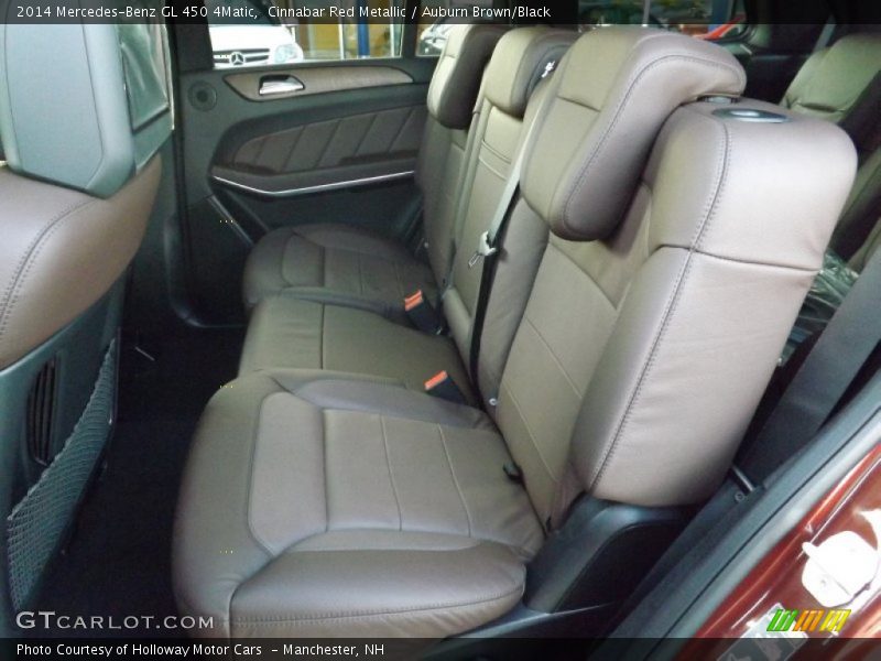 Cinnabar Red Metallic / Auburn Brown/Black 2014 Mercedes-Benz GL 450 4Matic