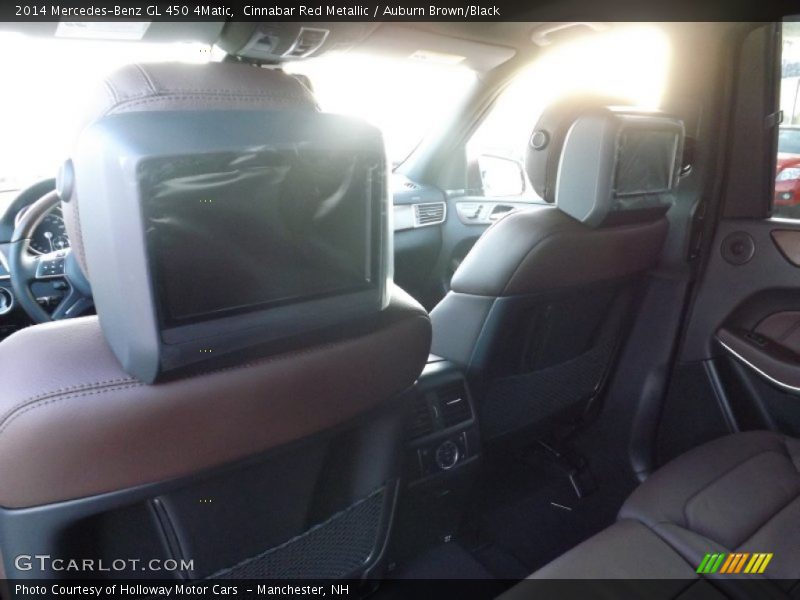 Cinnabar Red Metallic / Auburn Brown/Black 2014 Mercedes-Benz GL 450 4Matic
