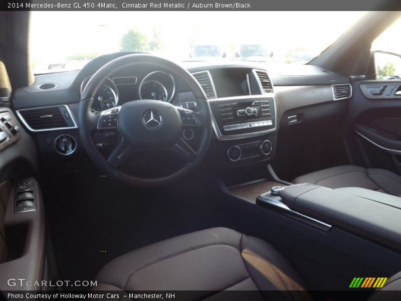 Cinnabar Red Metallic / Auburn Brown/Black 2014 Mercedes-Benz GL 450 4Matic