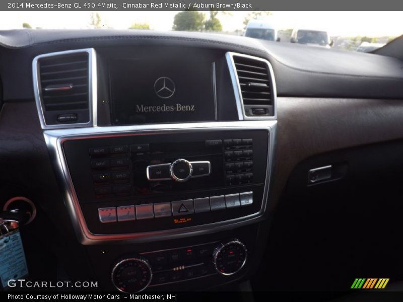 Cinnabar Red Metallic / Auburn Brown/Black 2014 Mercedes-Benz GL 450 4Matic