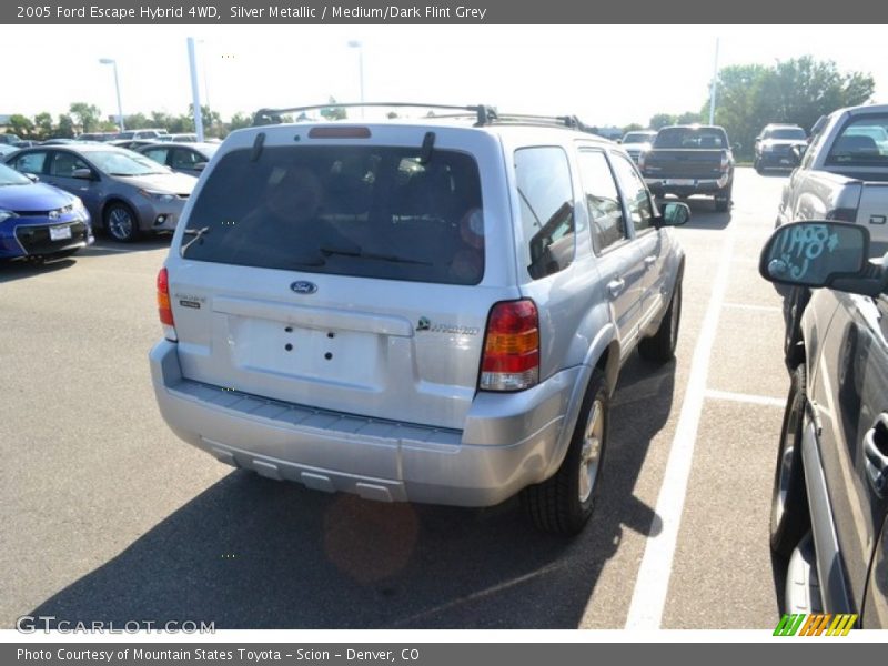 Silver Metallic / Medium/Dark Flint Grey 2005 Ford Escape Hybrid 4WD