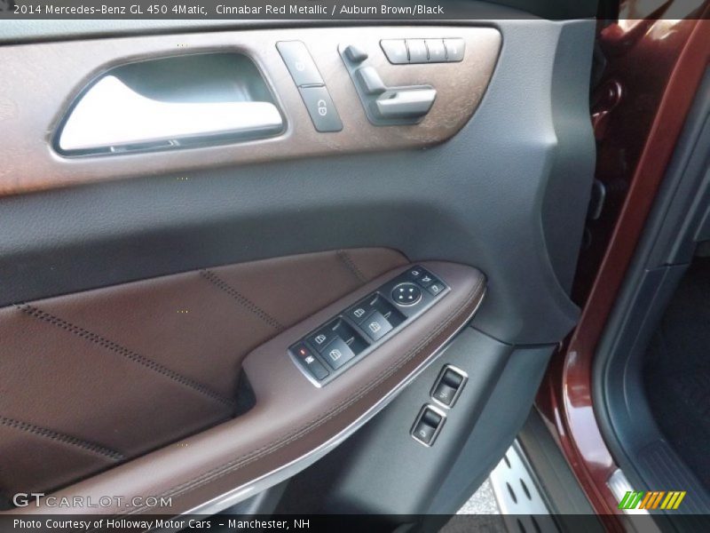 Cinnabar Red Metallic / Auburn Brown/Black 2014 Mercedes-Benz GL 450 4Matic