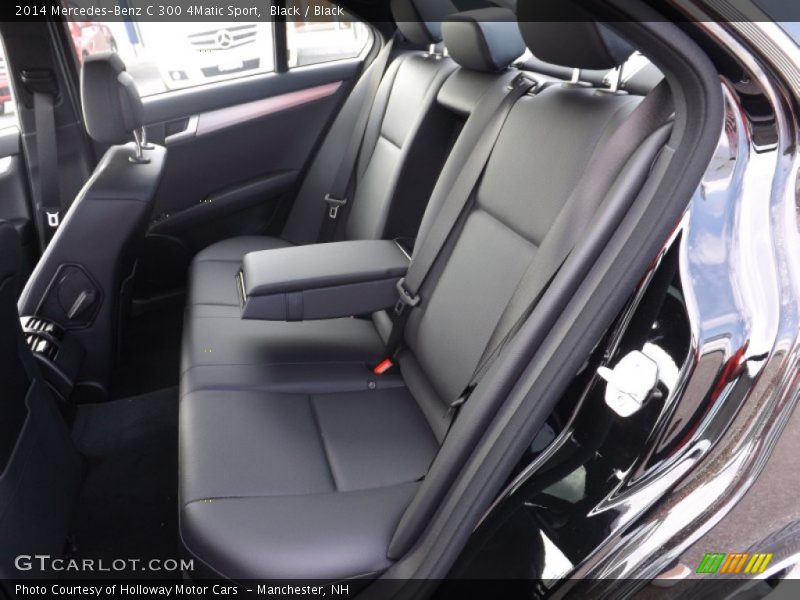 Black / Black 2014 Mercedes-Benz C 300 4Matic Sport