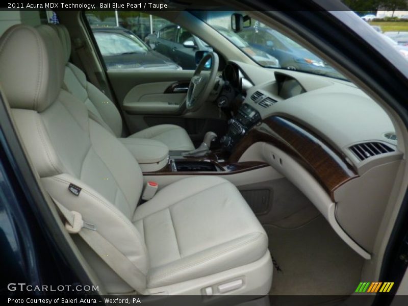 Bali Blue Pearl / Taupe 2011 Acura MDX Technology