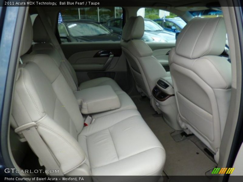 Bali Blue Pearl / Taupe 2011 Acura MDX Technology