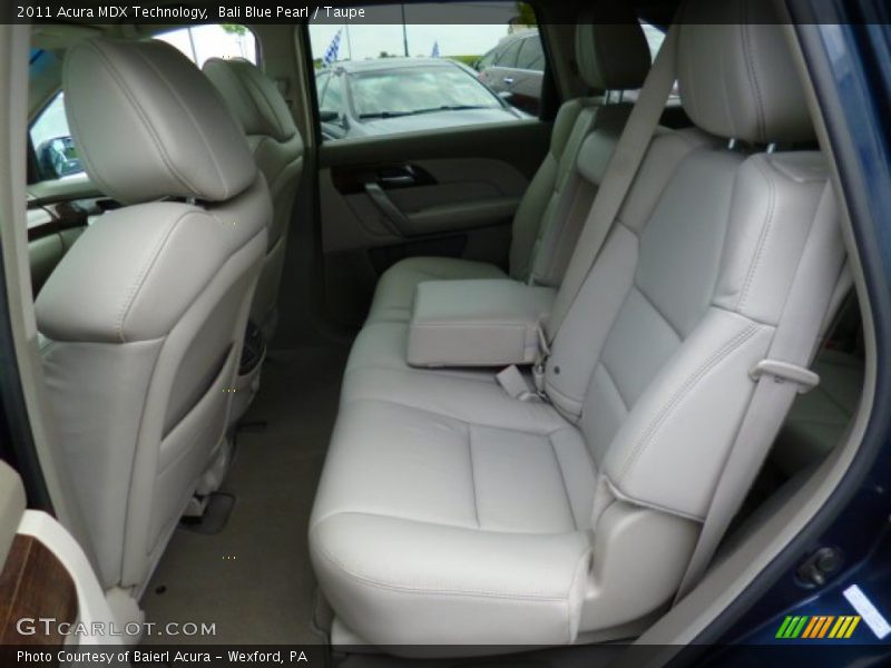 Bali Blue Pearl / Taupe 2011 Acura MDX Technology