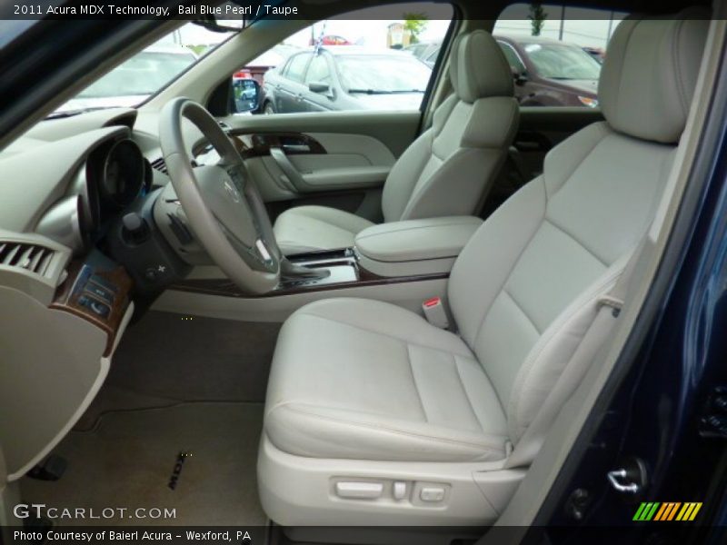 Bali Blue Pearl / Taupe 2011 Acura MDX Technology