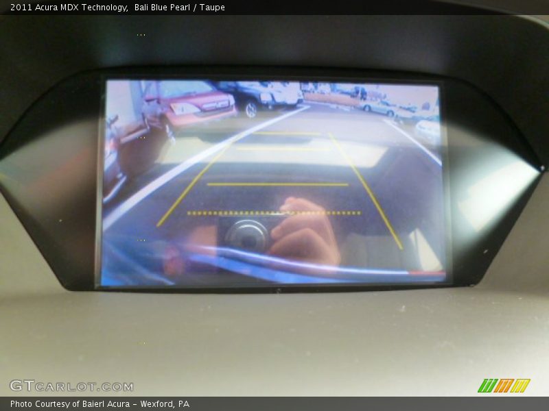 Bali Blue Pearl / Taupe 2011 Acura MDX Technology
