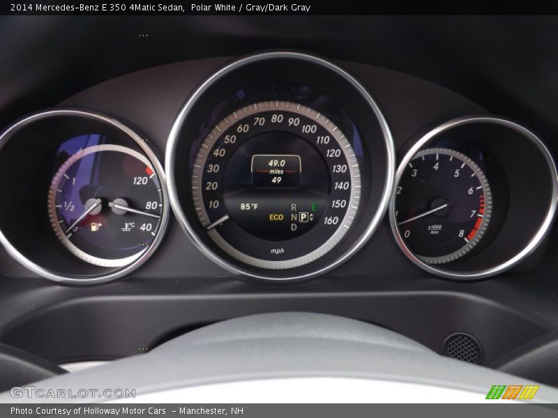  2014 E 350 4Matic Sedan 350 4Matic Sedan Gauges