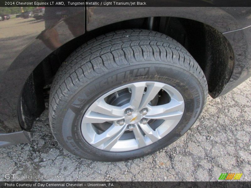 Tungsten Metallic / Light Titanium/Jet Black 2014 Chevrolet Equinox LT AWD
