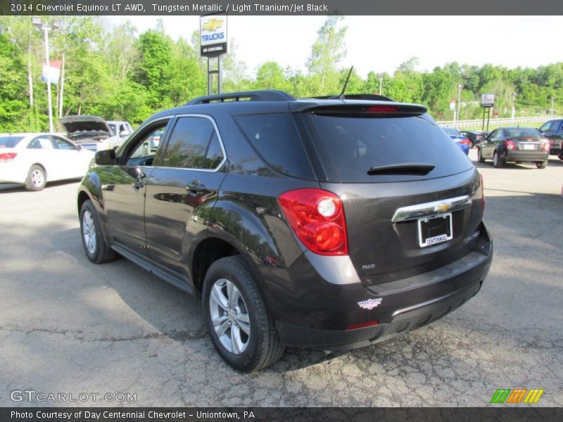 Tungsten Metallic / Light Titanium/Jet Black 2014 Chevrolet Equinox LT AWD