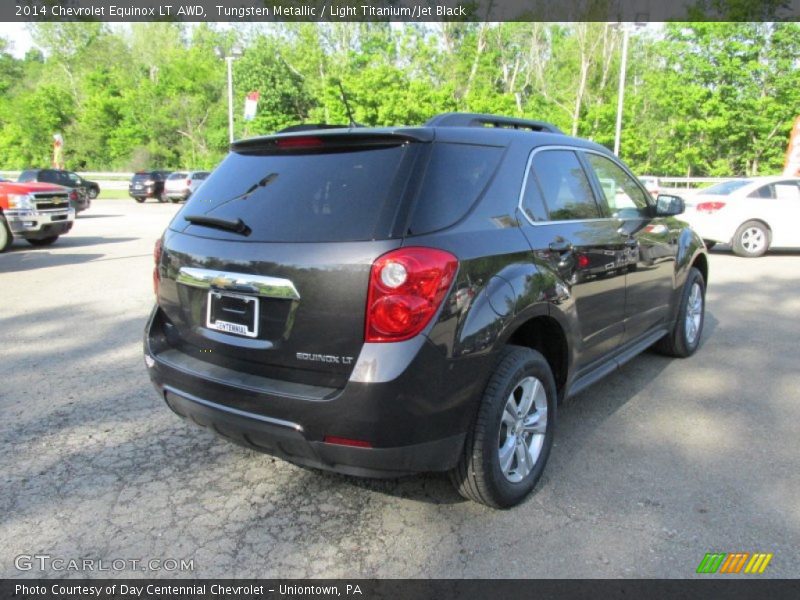 Tungsten Metallic / Light Titanium/Jet Black 2014 Chevrolet Equinox LT AWD