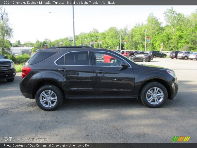 Tungsten Metallic / Light Titanium/Jet Black 2014 Chevrolet Equinox LT AWD